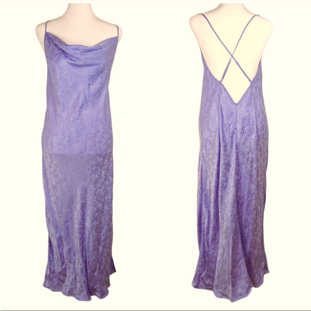 Y2K Vintage 💯 silk slip dress